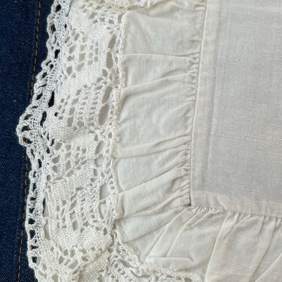 Victorian Vintage European linens pillow sham - Picture 7 of 7